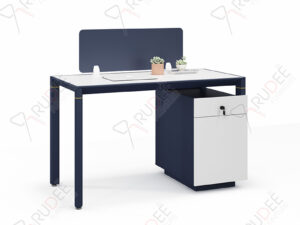 โต๊ะทำงาน โต๊ะออฟฟิตมีพาร์ทิชั่น 1.4m. PERFECT Series