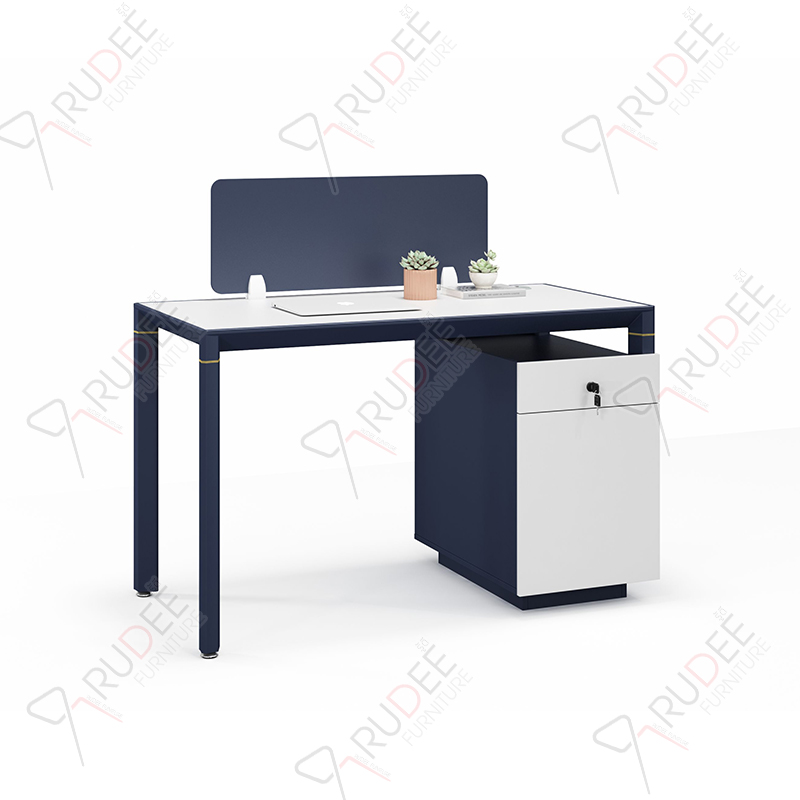 โต๊ะทำงาน โต๊ะออฟฟิตมีพาร์ทิชั่น 1.4m. PERFECT Series  