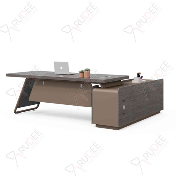 โต๊ะผู้บริหาร โต๊ะทำงานCEO 2.6m. NORDIC Series