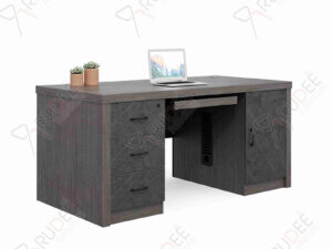 โต๊ะทำงานออฟฟิตตู้2ฝั่ง 1.6m. Rhythm Series