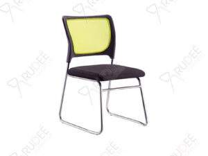 เก้าอี้เลคเชอร์ Lecher chair เก้าอี้สัมมนา หุ้มผ้าตาข่ายเขียว