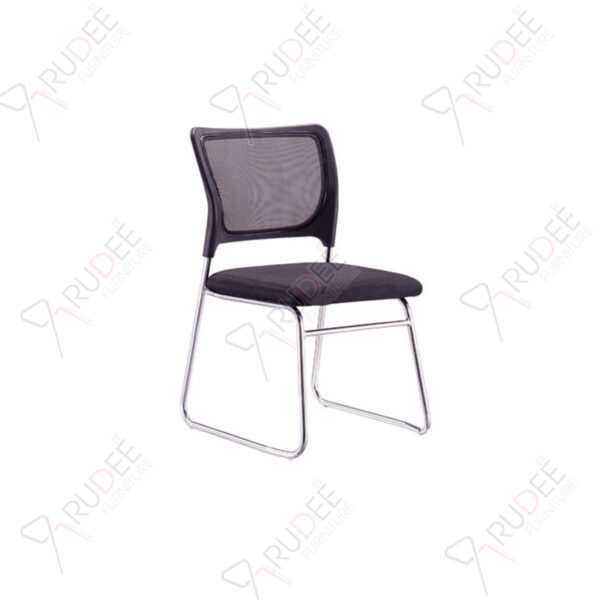 เก้าอี้เลคเชอร์ Lecher chair เก้าอี้สัมมนา หุ้มผ้าตาข่ายดำ