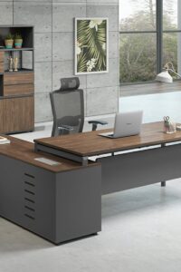 โต๊ะผู้บริหารExecutive Desk 2.1/1.9เมตร Muki Series