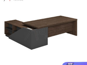 โต๊ะผู้บริหารExecutive Desk 2.6/2.4เมตร Muki Series