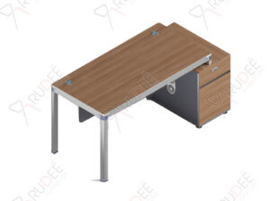 โต๊ะทำงานเดี่ยว ขนาด1.4ม. by Shalott Series