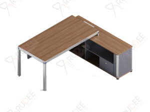 โต๊ะผู้จัดการ ทรงตัวL ขนาด1.8/1.6ม. by Shalott Series