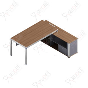 โต๊ะผู้จัดการ ทรงตัวL ขนาด1.8/1.6ม. by Shalott Series