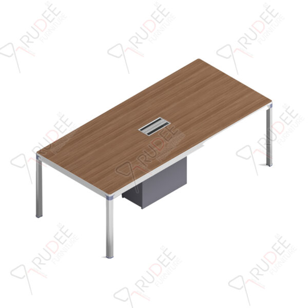 โต๊ะประชุม2.2ม. Meeting Table by Shalott Series ขนาด220*100*75cm