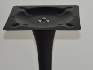 ขาโต๊ะเหล็กแชมเปญดำ กลม50cm ขาสำเร็จรูปทรงแชมเปญดำ Tablebase รุ่น rd-tb-p012c-black