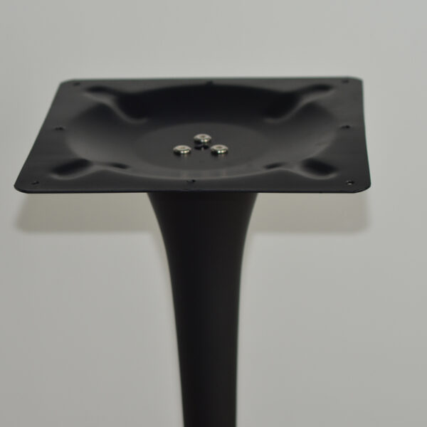 ขาโต๊ะเหล็กแชมเปญดำ กลม50cm ขาสำเร็จรูปทรงแชมเปญดำ Tablebase รุ่น rd-tb-p012c-black