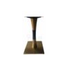 ขาโต๊ะ ฐานล่างทรงเหลี่ยมอบสีทอง ขาโต๊ะสำเร็จรูป สแตนเลสสีทอง