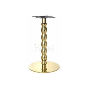 ขาโต๊ะ ฐานล่างทรงกลม ขาโต๊ะสำเร็จรูป สแตนเลสสีทอง rd-tablebase-stainless-016