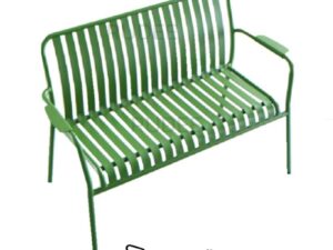 โต๊ะสนาม เก้าอี้อลูมิเนียม เก้าอี้สนาม ทนแดด ทนฝน ซ้อนได้ 6สี สีเขียว