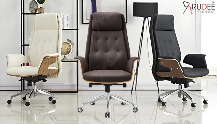 เก้าอี้หนังผู้บริหาร Leather Office Chair